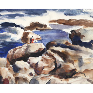 Eve Nethercott, Rockport, P4.5, Watercolor Painting