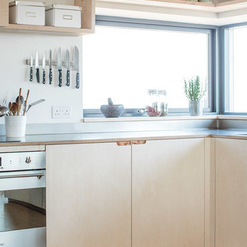 Contemporary Eco Kitchen in the Cotswolds