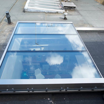 retractable flat glass roof