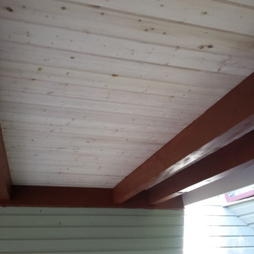 Deck Cover Timber Frame