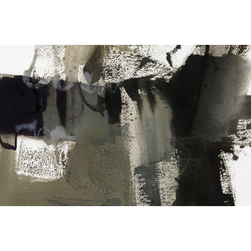 "Midnight Abstract VI" Fine Art Giant Canvas Print, 48"x72"