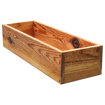 18" Short New Cedar Planters Box, 5"