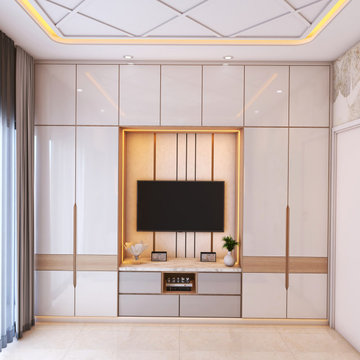 Bedroom Interior designed for our client at Jaipur