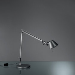 Tolomeo midi LED table, design by Michele De Lucchi, Giancarlo Fassina - 2010 - Desk Lamps