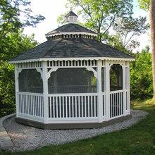 Gazebo Roof - Black/Grey tone