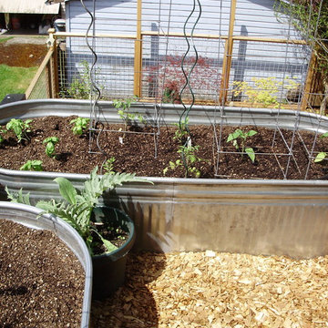 Metal Planters--Galvanized Raised Beds