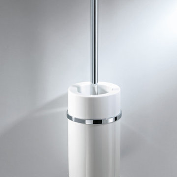 Designer Toilet Brushes and Holder Set