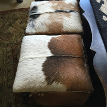 Existing- ottomans/coffee tables
