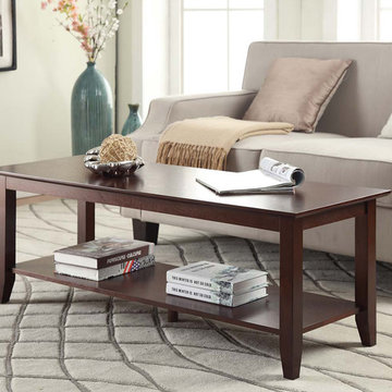 American Heritage Coffee Table with Shelf