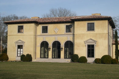 Mediterranean exterior home idea in Nashville
