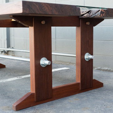 Walnut Slab River Table