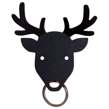 Deer Accessory and Key Holder, Black