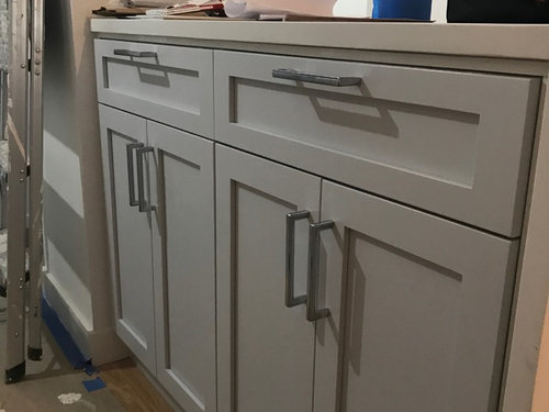 Did We Badly Mess Up Our Shaker Drawer Handle Placement