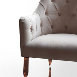 Pissaro Hand-Painted Dining Table - Dining Chairs