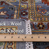 Handmade Fine Turkmen Wool Rug 10' 1" X 13' 9" - Q15635