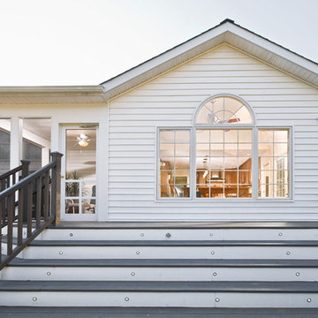 McLean Kitchen Renovation Opens To Beautiful Outdoor Structures