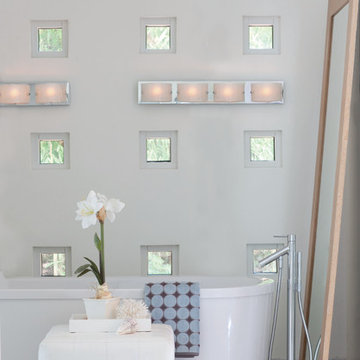Hinkley Lighting 5924CM Daphne Chrome 4 Light Vanity