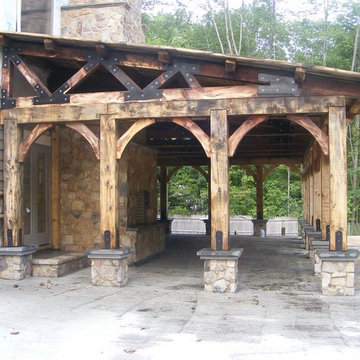 Timber Framed Structures, Arbors, Trellises, Pergolas, Trelisses in NYC, NJ, CT