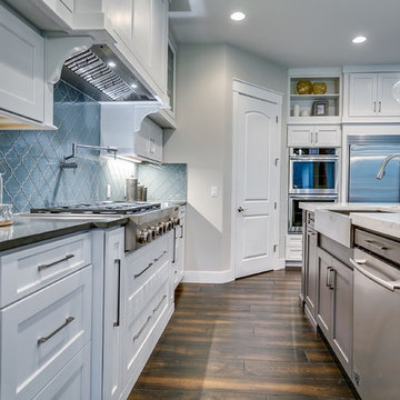 Kitchen Workspace - The Aerius - Two Story Modern American Craftsman