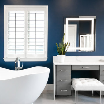 Modern Portland Master Bath Remodel