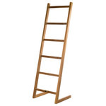 ARB Teak & Specialties - Teak Self-standing Towel Ladder 71" (180 cm) with 6 bars - Add a striking focal point and functionality to your bathroom, spa or pool area with this versatile self-standing 71” teak wood towel ladder designed by ARB Teak & Specialties. Keep your towels neatly organized and on display in your bathroom or spa area to give your space a unique look.