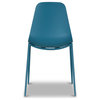 Poly and Bark Isla Chair, Ocean Teal, Set of 4