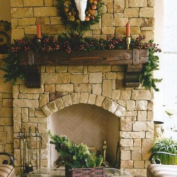 Mantel-christmas decor