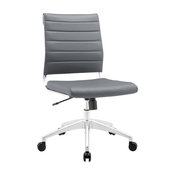 Jive Armless Mid Back Office Chair, Gray