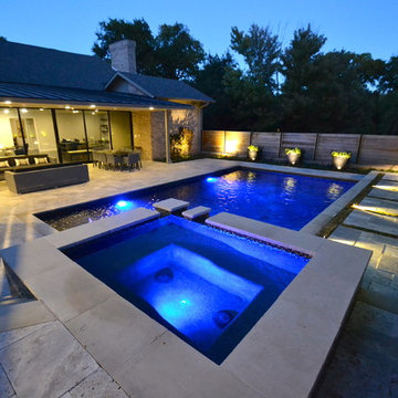 Fort Worth Transitional Pool and Spa