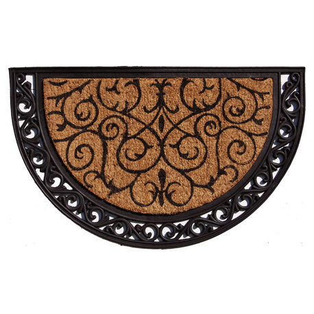 Ornate Scroll Doormat 2'x3'