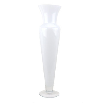 Onda Glass Vase White