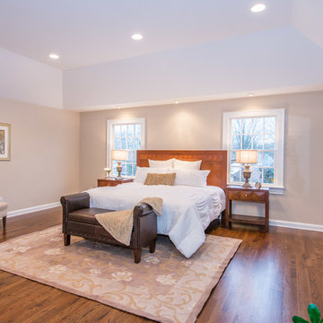 Master Bedroom before & after