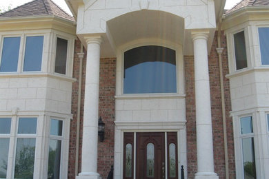 Example of a classic exterior home design in New York