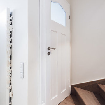 Klassische Treppenanlage in modernisiertem Altbau in Luxemburg-Stadt