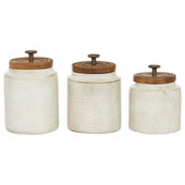 The Cooks Nook Canister Set of 2 Vintage Flour Canister 1980s Kitchenware  Vintage Coffee Canister Vintage the Cooks Nook 
