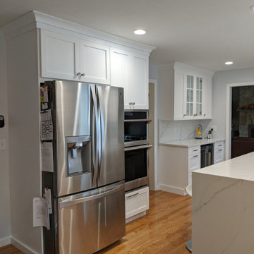 Bright White Kitchen