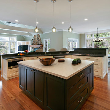 Kitchen Island includes a Amara Nuovo Vadara Quartz Countertop