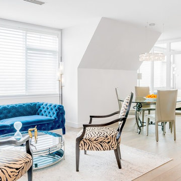 Mood Indigo: A Burroughs Wharf Condo Remodeled