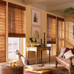 Woven Wood Shades - Window Treatments