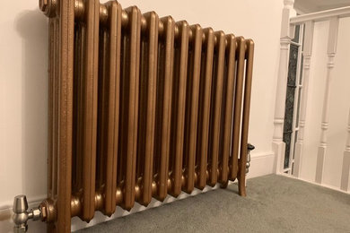 New Central Heating System with Traditional Radiators
