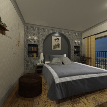 Bed Room interior styling