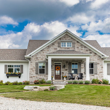 Tranquil Rustic Custom Exterior