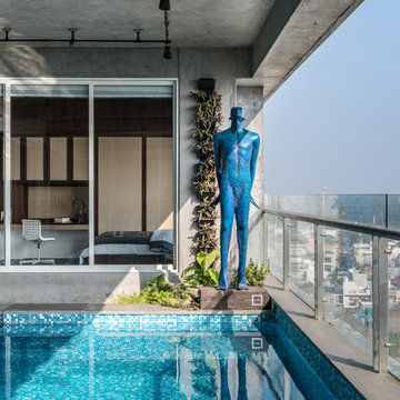 Awakening by the pool