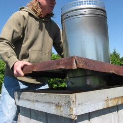 Remove The Rusty Chase Cover - Roofing And Gutters