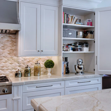 Villa Park Stunning Elegance with folding doors to hide appliances
