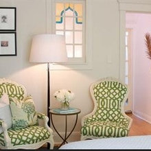 fabric covered  chairs