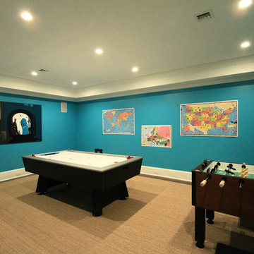 Game Room in Lower Level