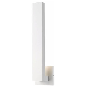 20W 2 LED Outdoor Wall Mount in Modern Style - 4.5 Inches Wide by 18.5 Inches
