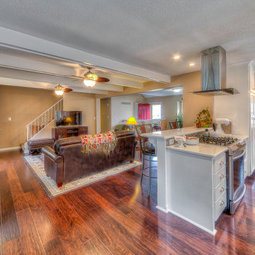 Kitchen Remodel with interior walls Removed