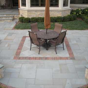 Front Entry, Side Grading, and Backyard Patio